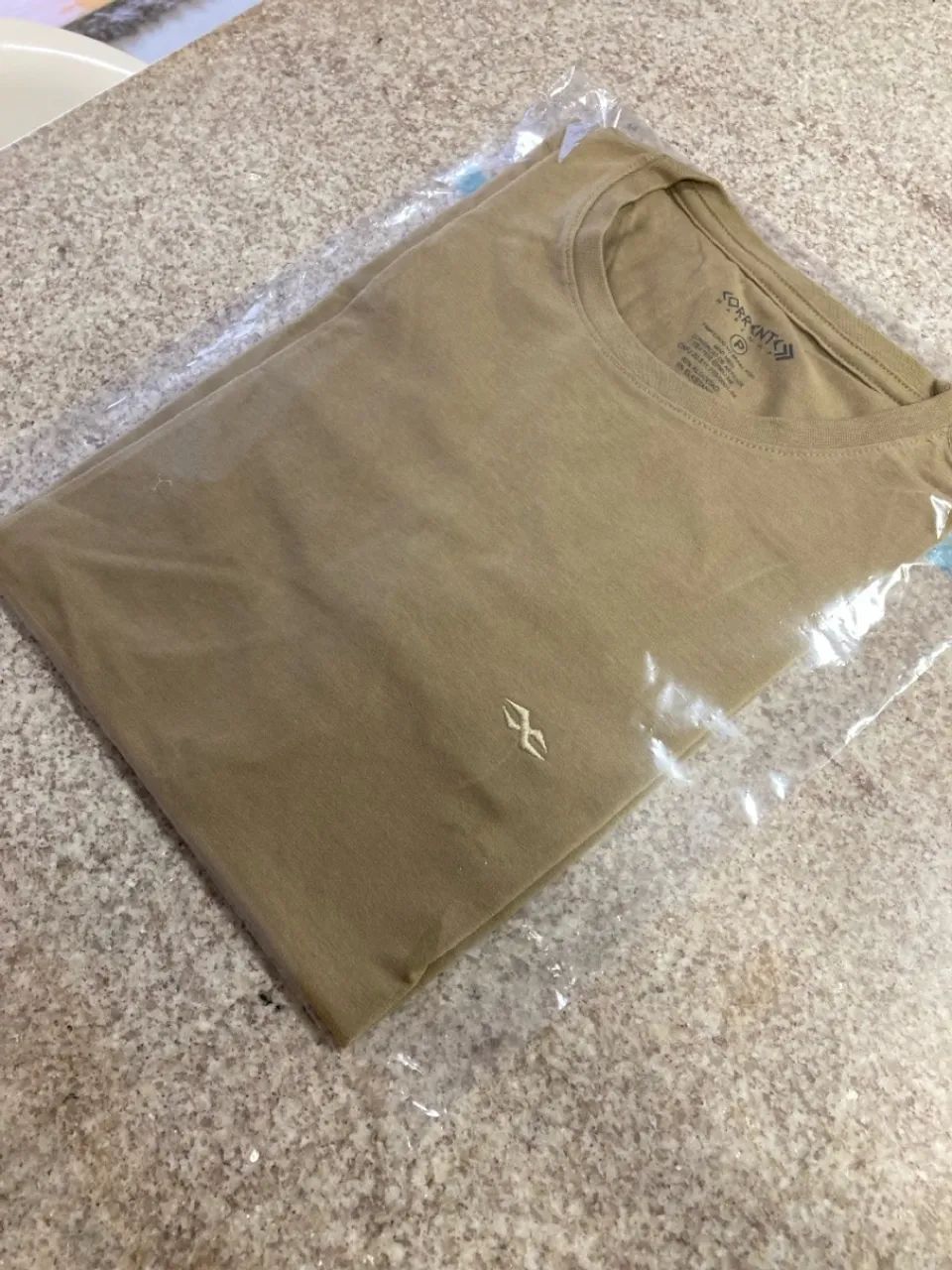 Camiseta Masculina Corrente Marinha Bege - Foto 3