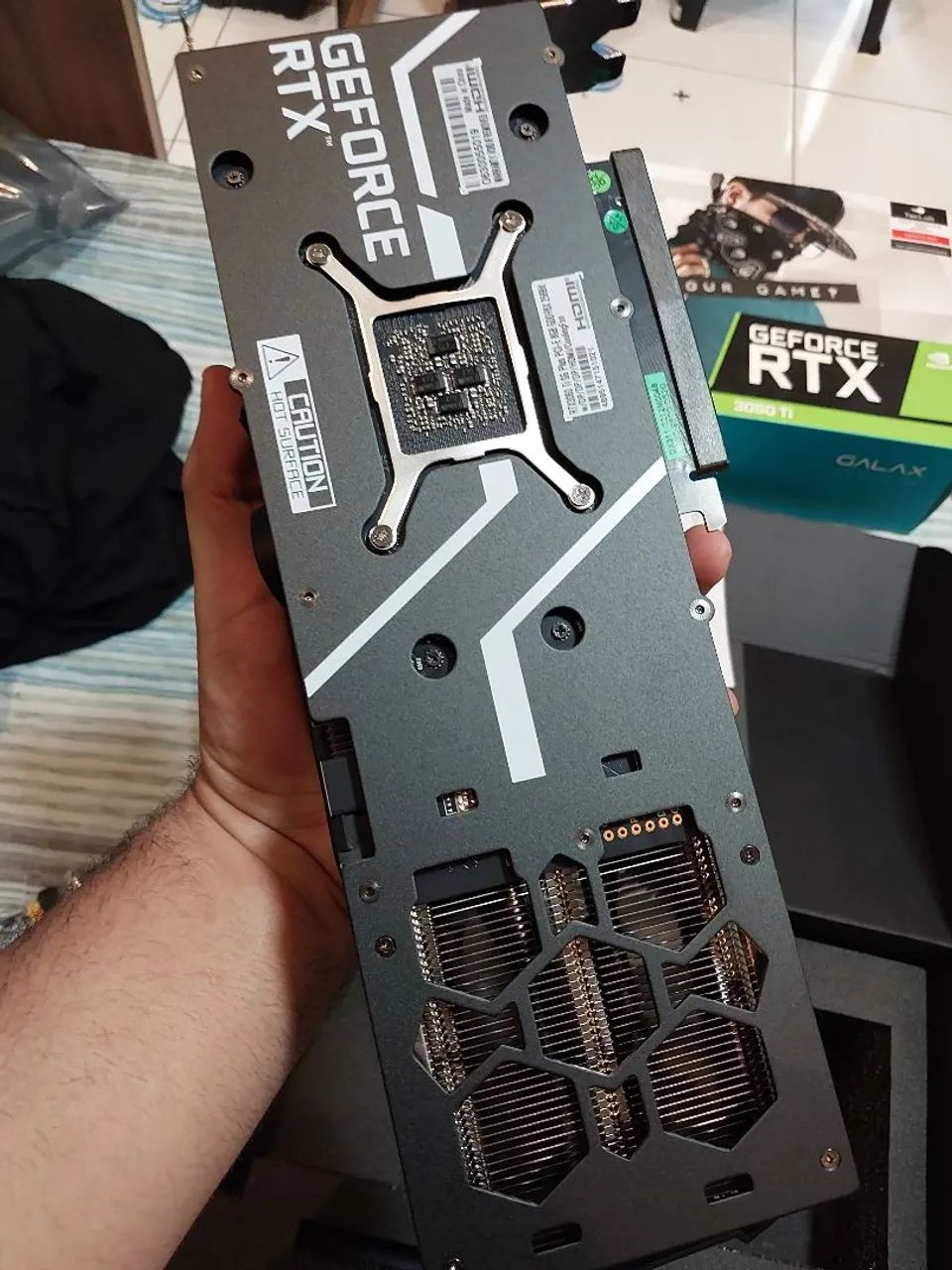 Placa de Vídeo Galax GeForce RTX 3060ti GDDR6XTi - Foto 3