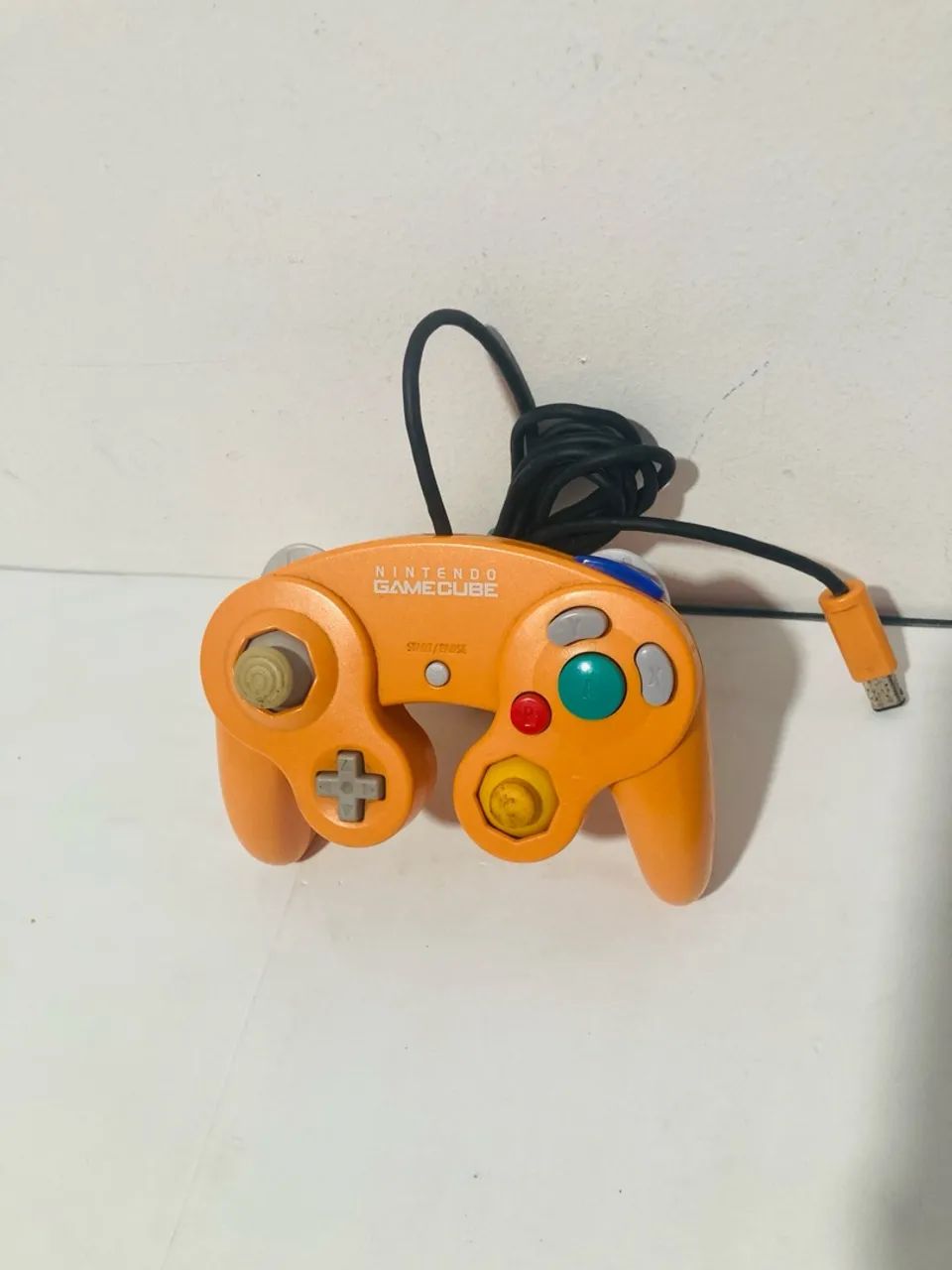 Controle Nintendo GameCube Laranja Original Peças e Acessórios