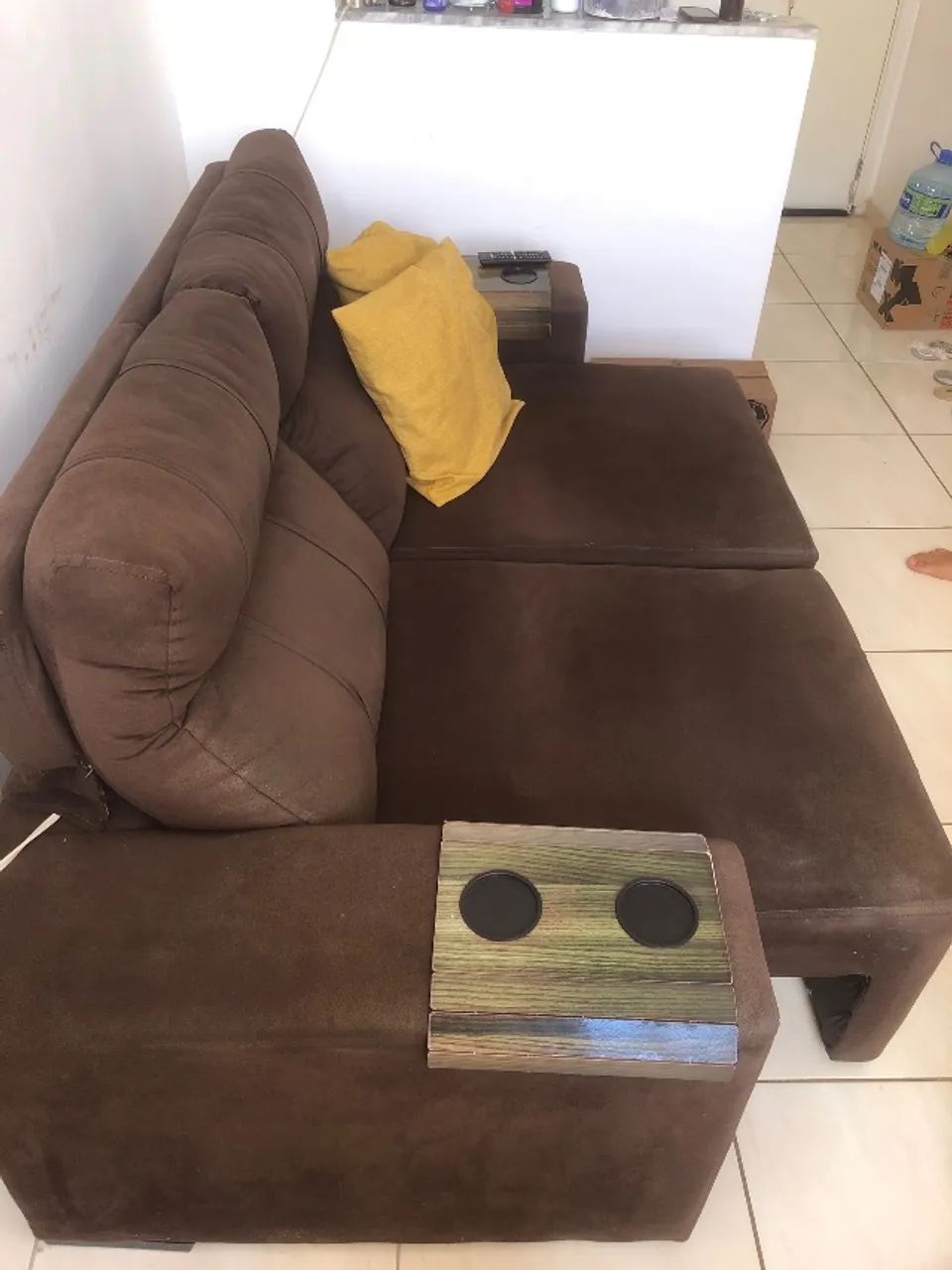 Sofá retrátil 3 lugares65580434915971123