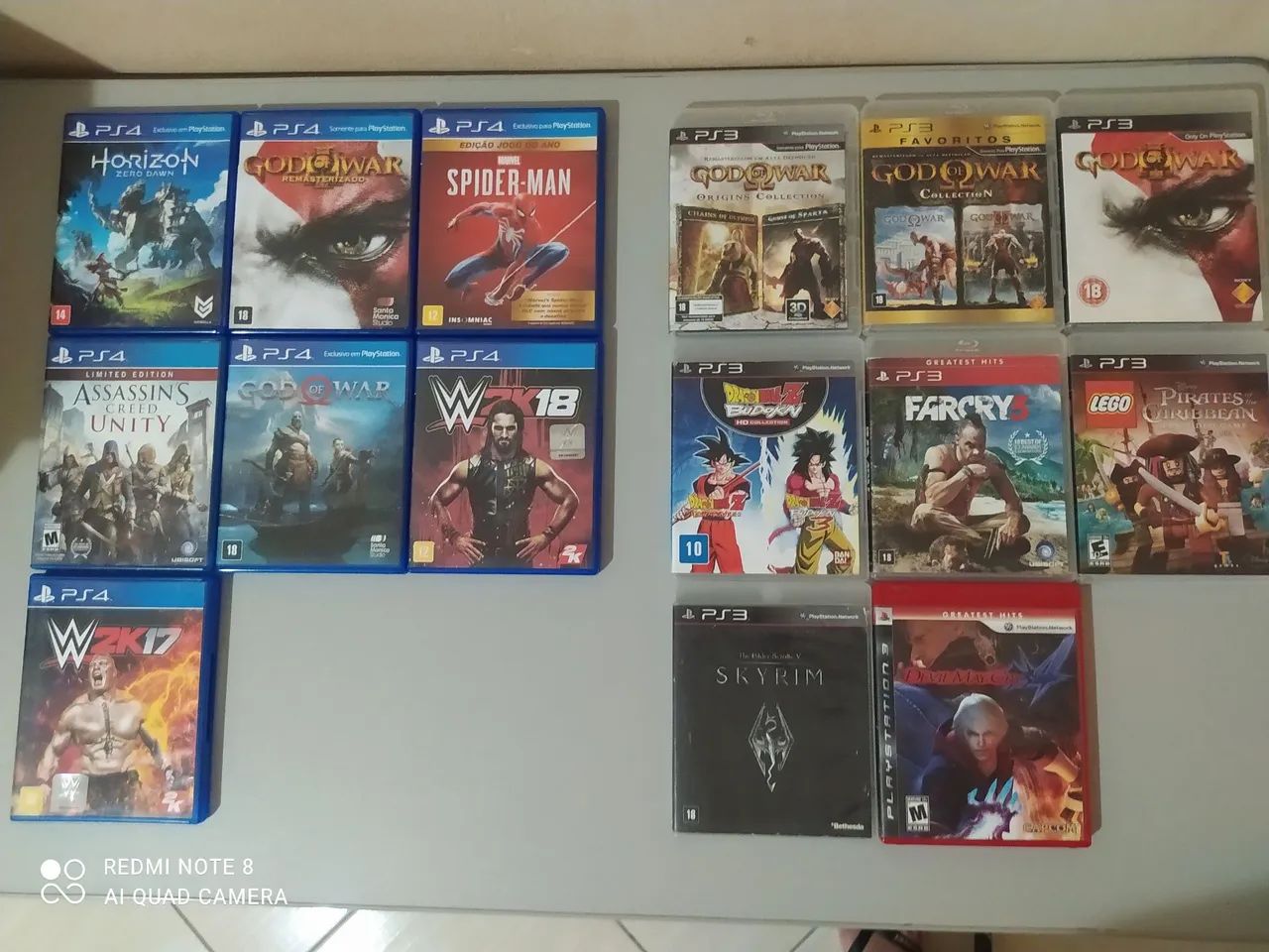 Lote de Jogos PS3 e PS4 (leia a descrição) - Jogos de Vídeo Game