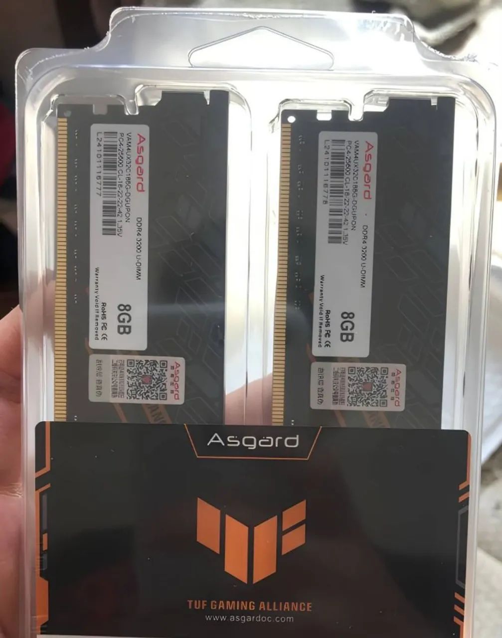 Memória Ram Asgard 16gb (2x8) - Foto 3