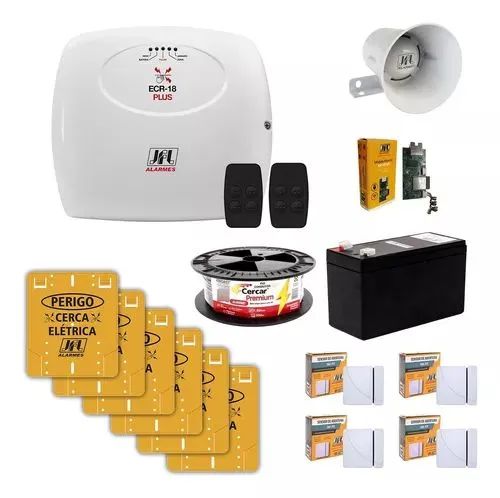 Kit motor deslizante,cerca elétrica e câmeras para clientes da cidade nova - Foto 2