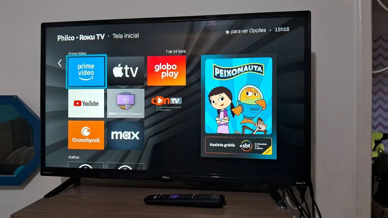 TV Philco Roku Smart 32 polegadas
