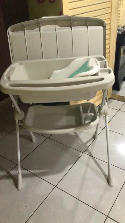 Banheira para Bebê com Trocador