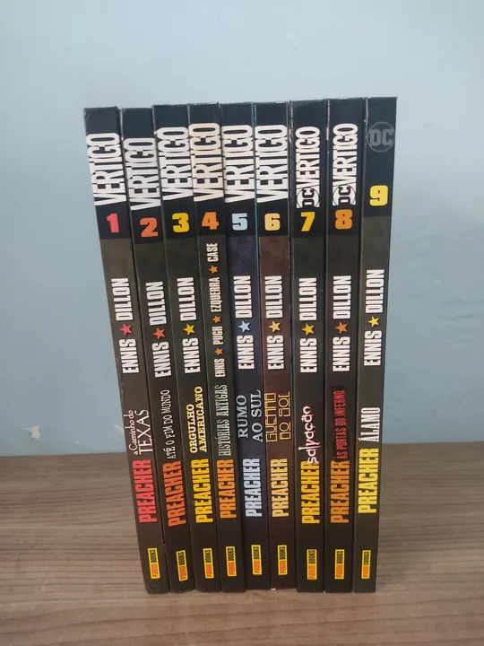 Preacher - Coleção Completa (Volumes 1 ao 9)