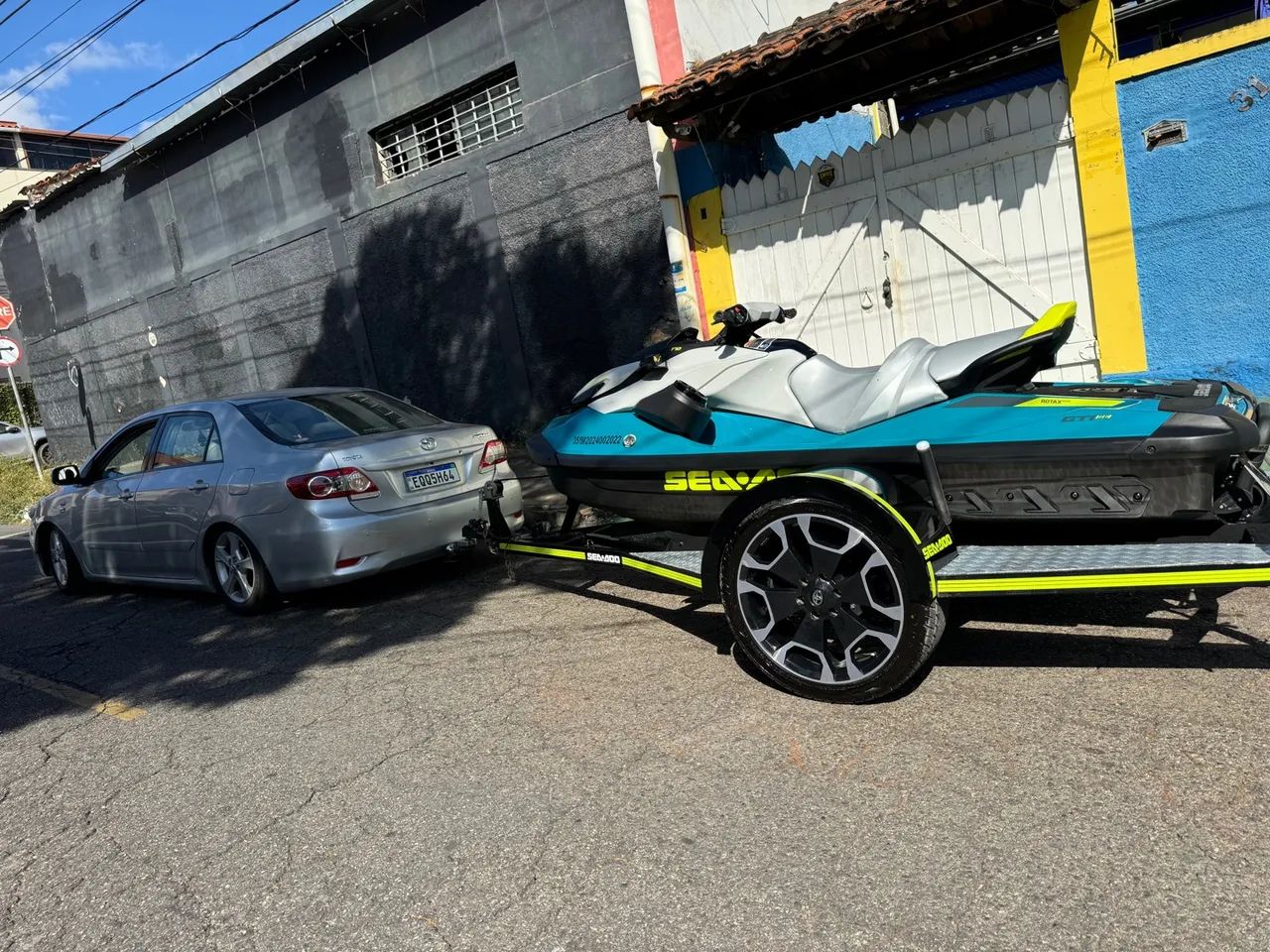 Jet Ski Sea-Doo impecável com carreta goiana  som original  - Foto 4