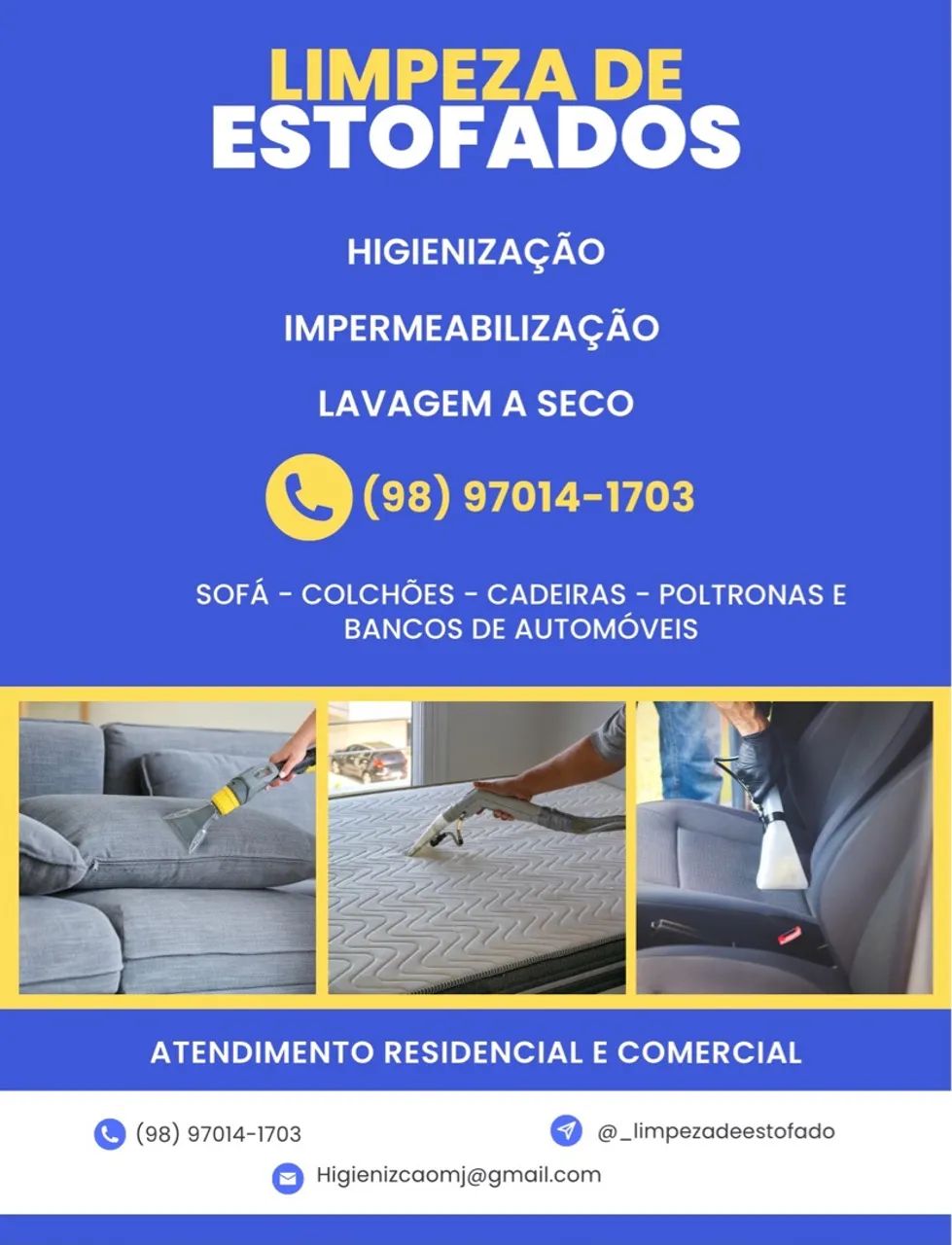 Higienização de estofados - Foto 2