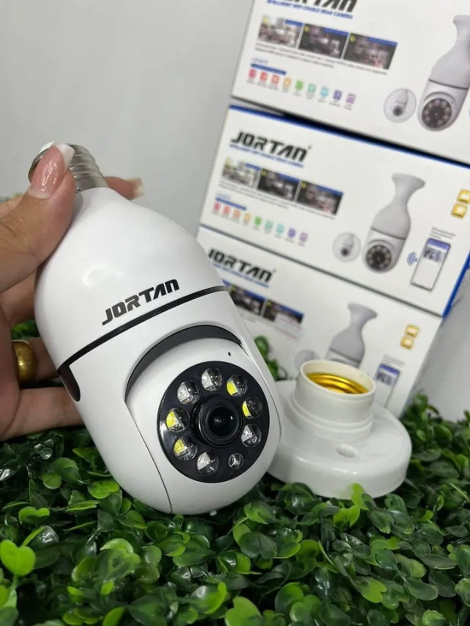 Câmera de Segurança Estilo Lâmpada JT-8177 - Jortan
