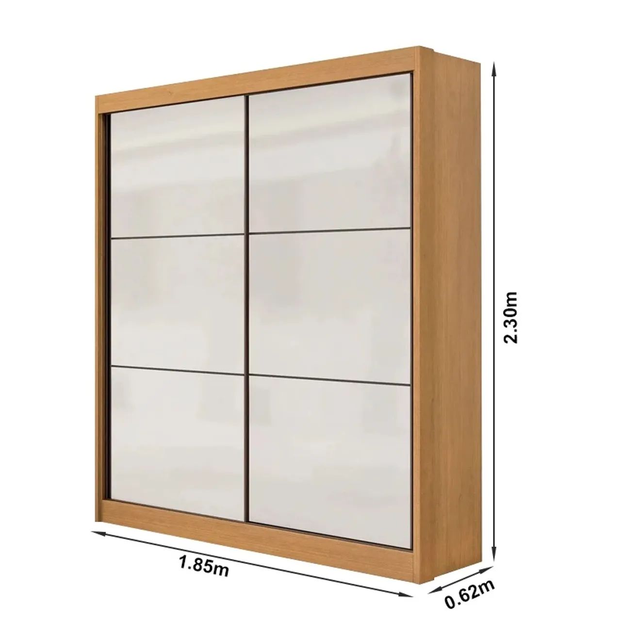 Guarda roupa Santos 100% MDF!! Rf11m
