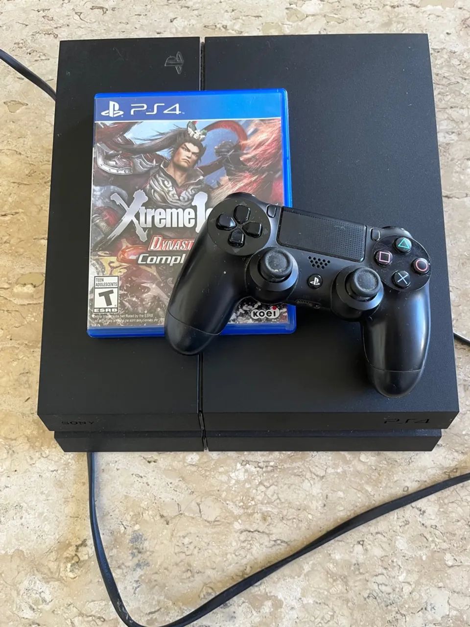 Playstation 4 com controle e jogo - Foto 2