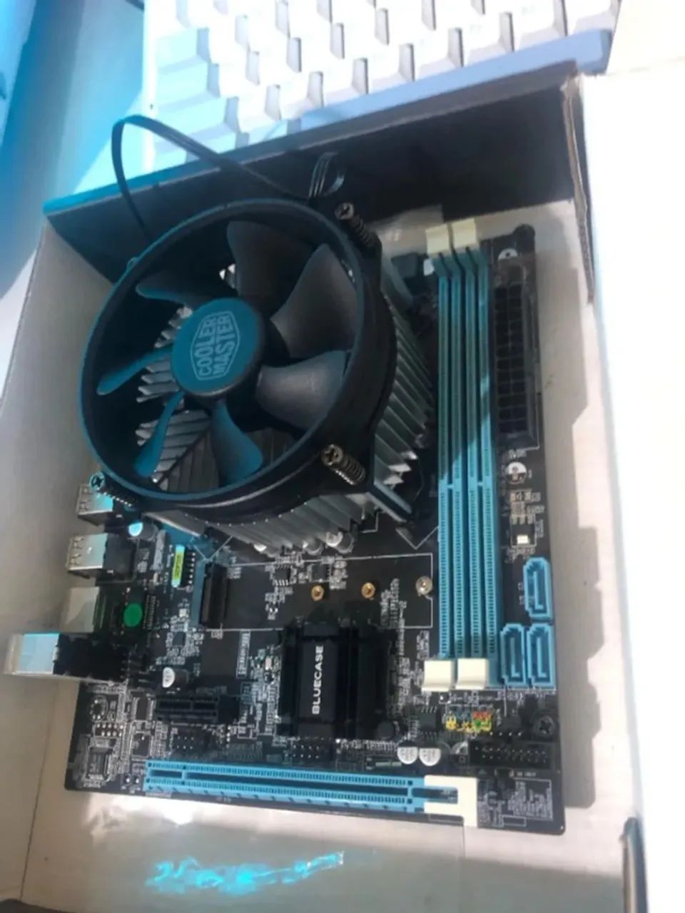 Kit LGA 1155 - Placa mãe, Processador e Memória RAM - Foto 3