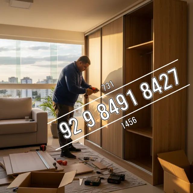 Montador de Móveis Desmontagem de moveis Fale agora no zap com um especialista