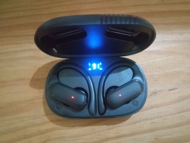 Fone bluetooth com gancho | bateria dura muito | JBL Lenovo Xaomi - Foto 4