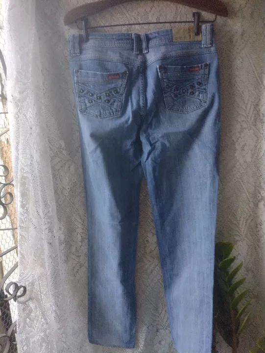 Calça Jeans Azul Claro - Foto 4