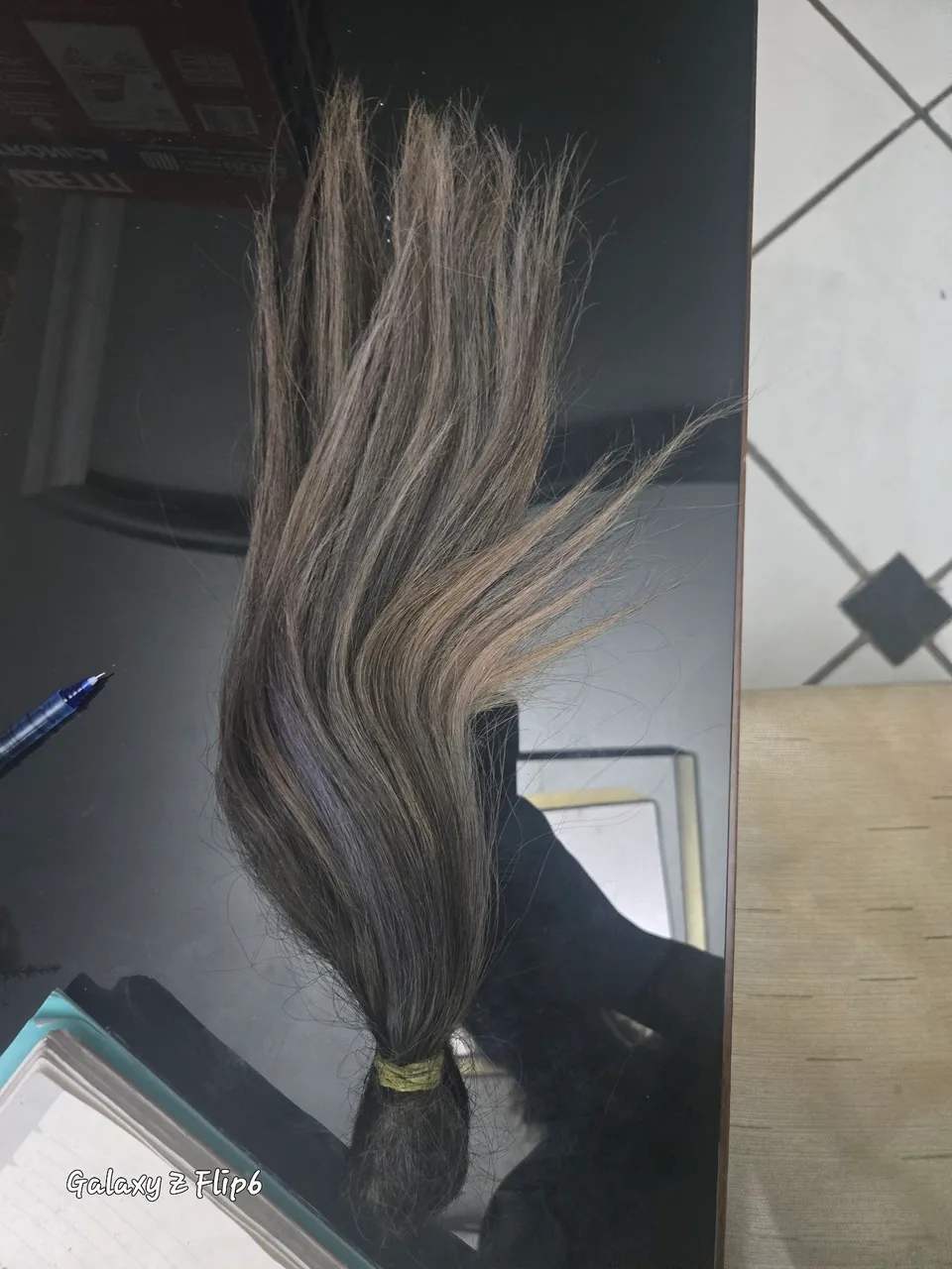 Cabelo humano natural - 100% virgem - Mega Hair