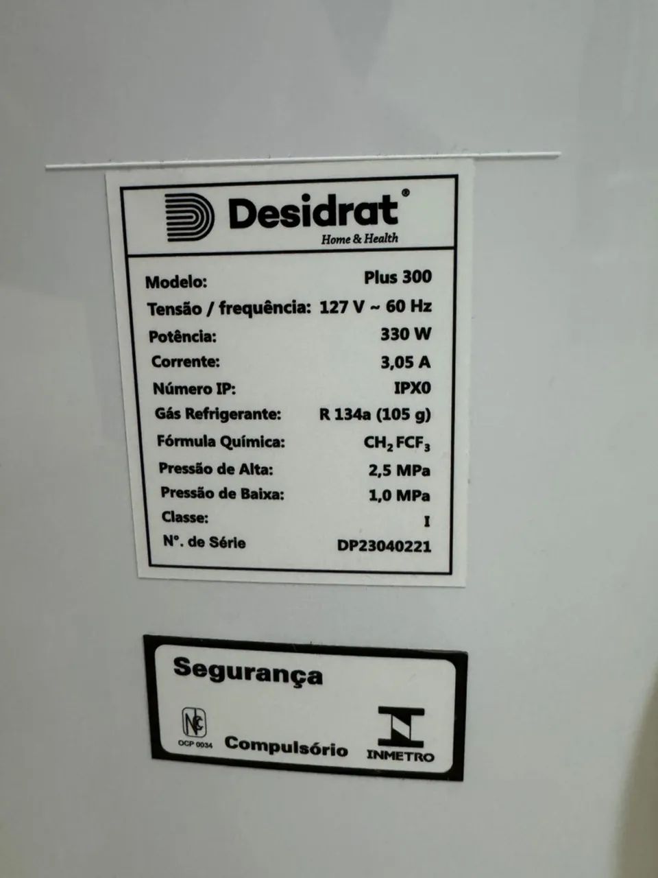 Desumidificador de ar Plus 300 - 127v - Foto 4
