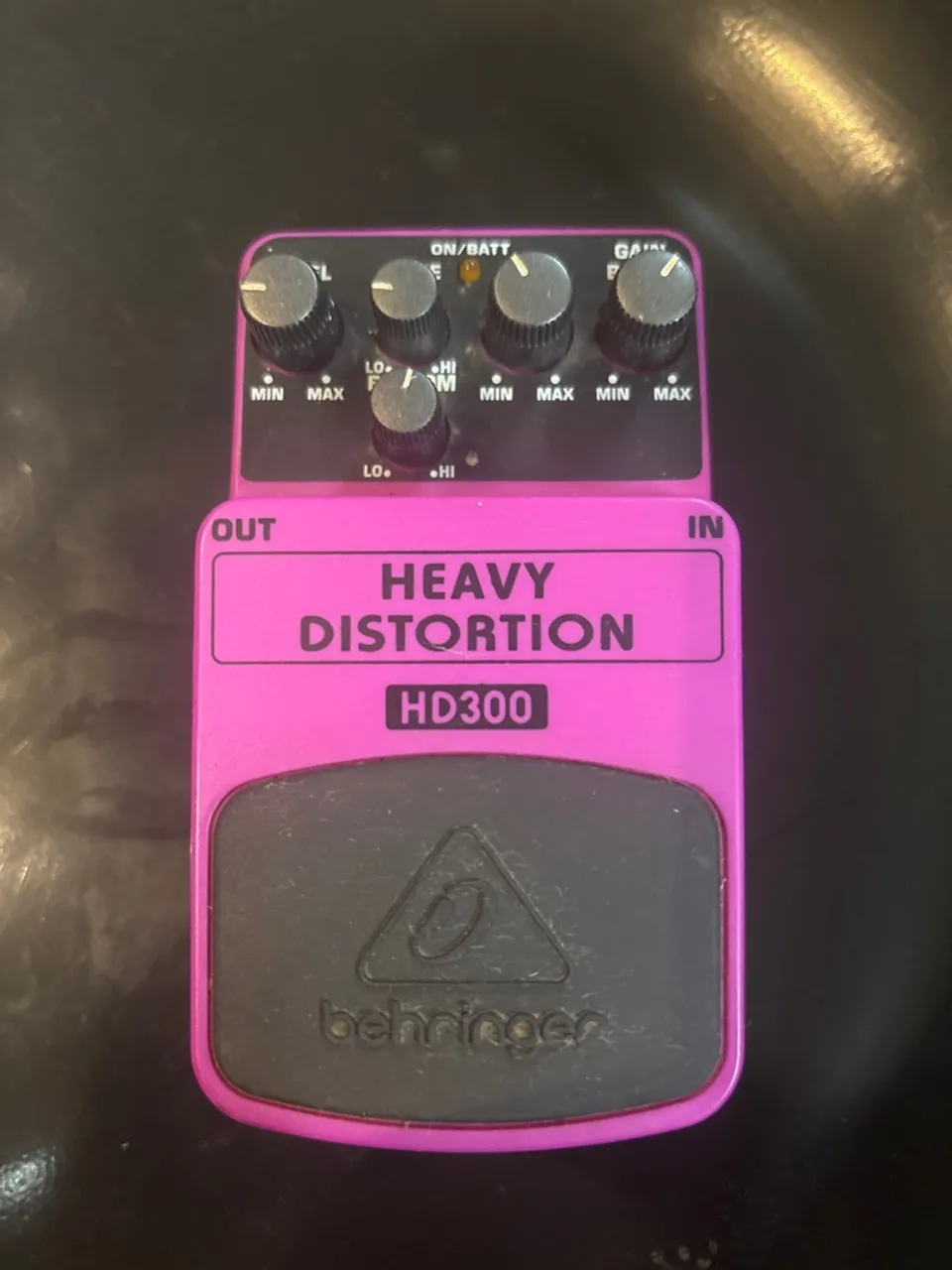 Pedal Guitarra Behringer Heavy Distortion HD 300