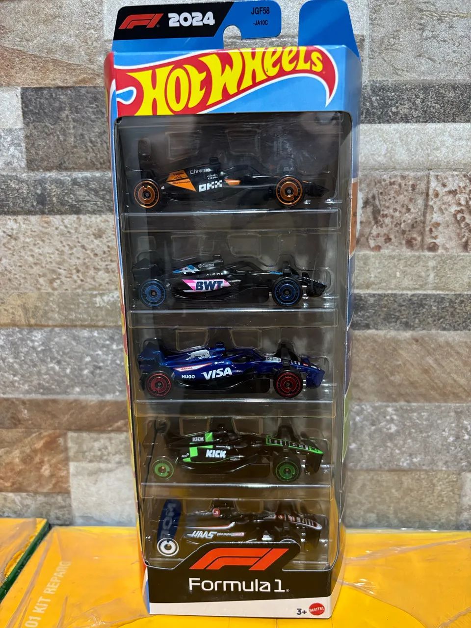 Pack 5 carrinhos HOTWHEElS  (NOVOS)