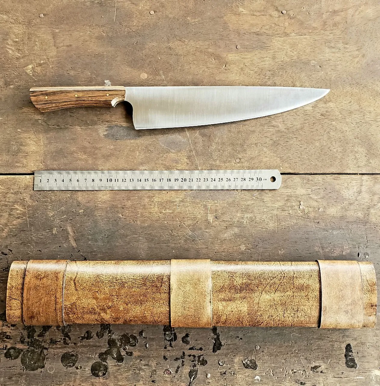 Faca de Cozinha Chef - Aço Inoxidável alemão