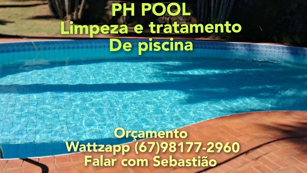 Limpeza e tratamento de piscinas 