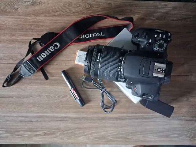 Canon EOS Rebel T5i + Lente 18-55mm - Sua porta de entrada para a fotografia profissional!