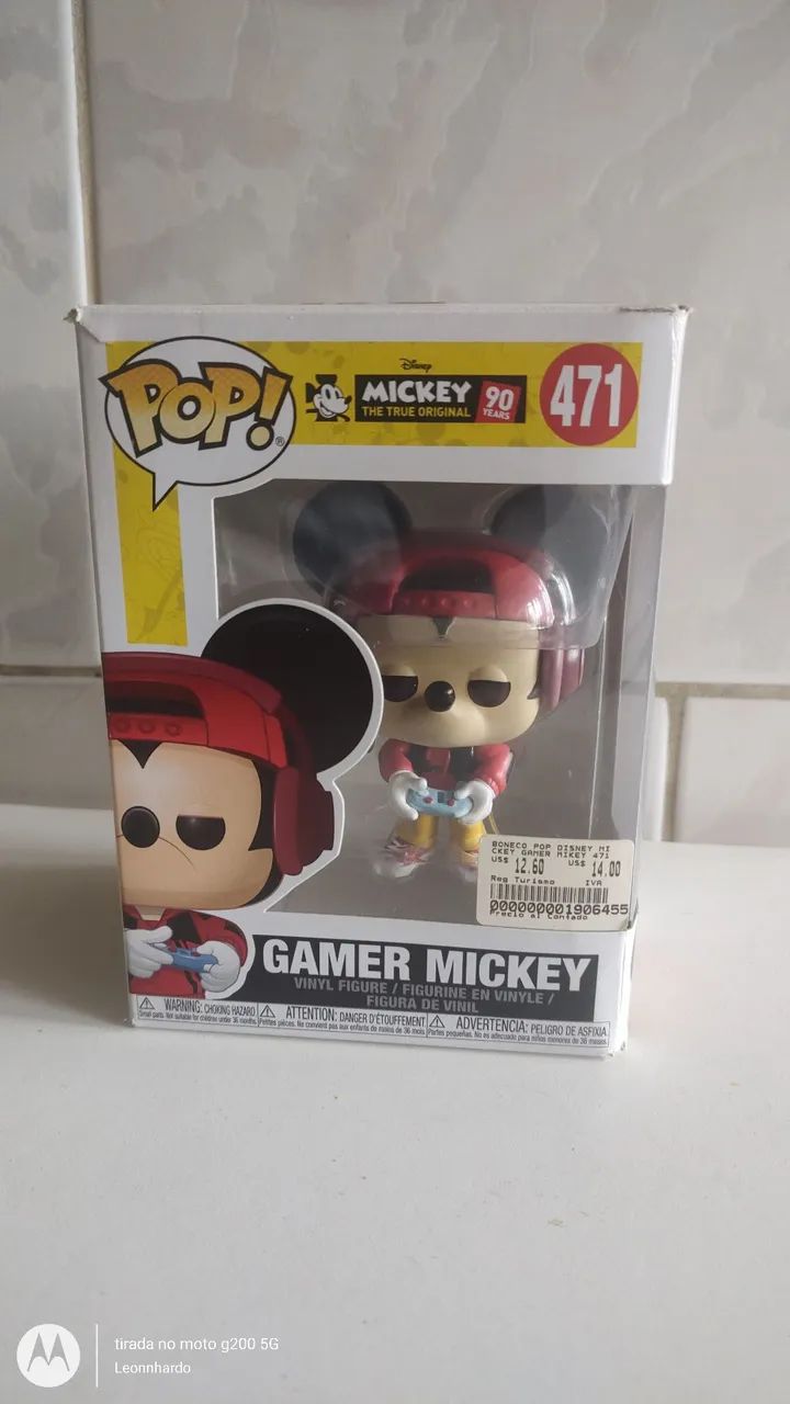 Pop Funko Gamer Mickey 471