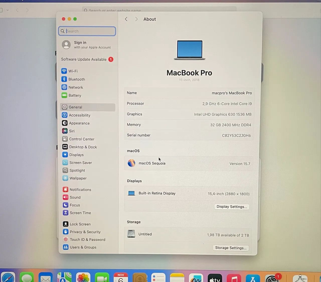 Macbook pro 2019,16pol, 2TB/32gb,i9, (até12x) - Foto 5