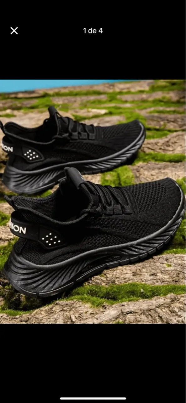 Tênis esportivo preto