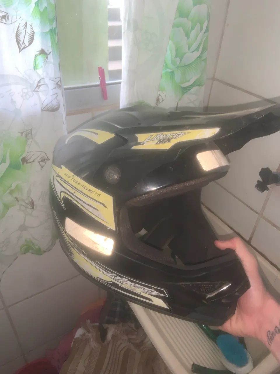 Capacete de motocross  - Foto 3