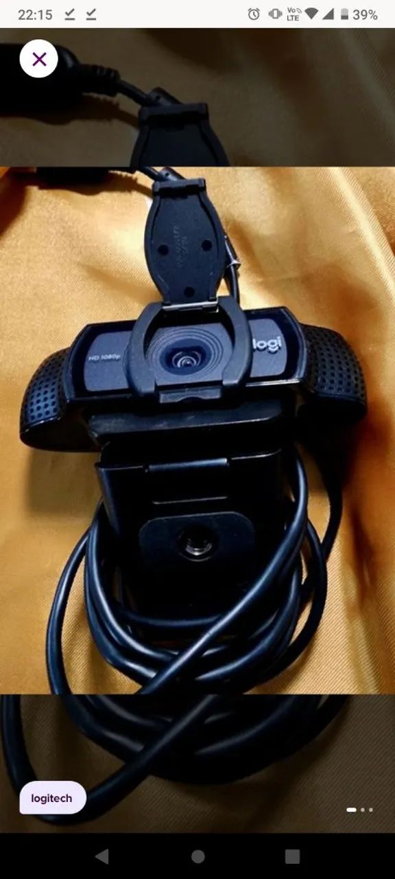 Webcam Logitech C920 Full HD 1080 - Foto 3