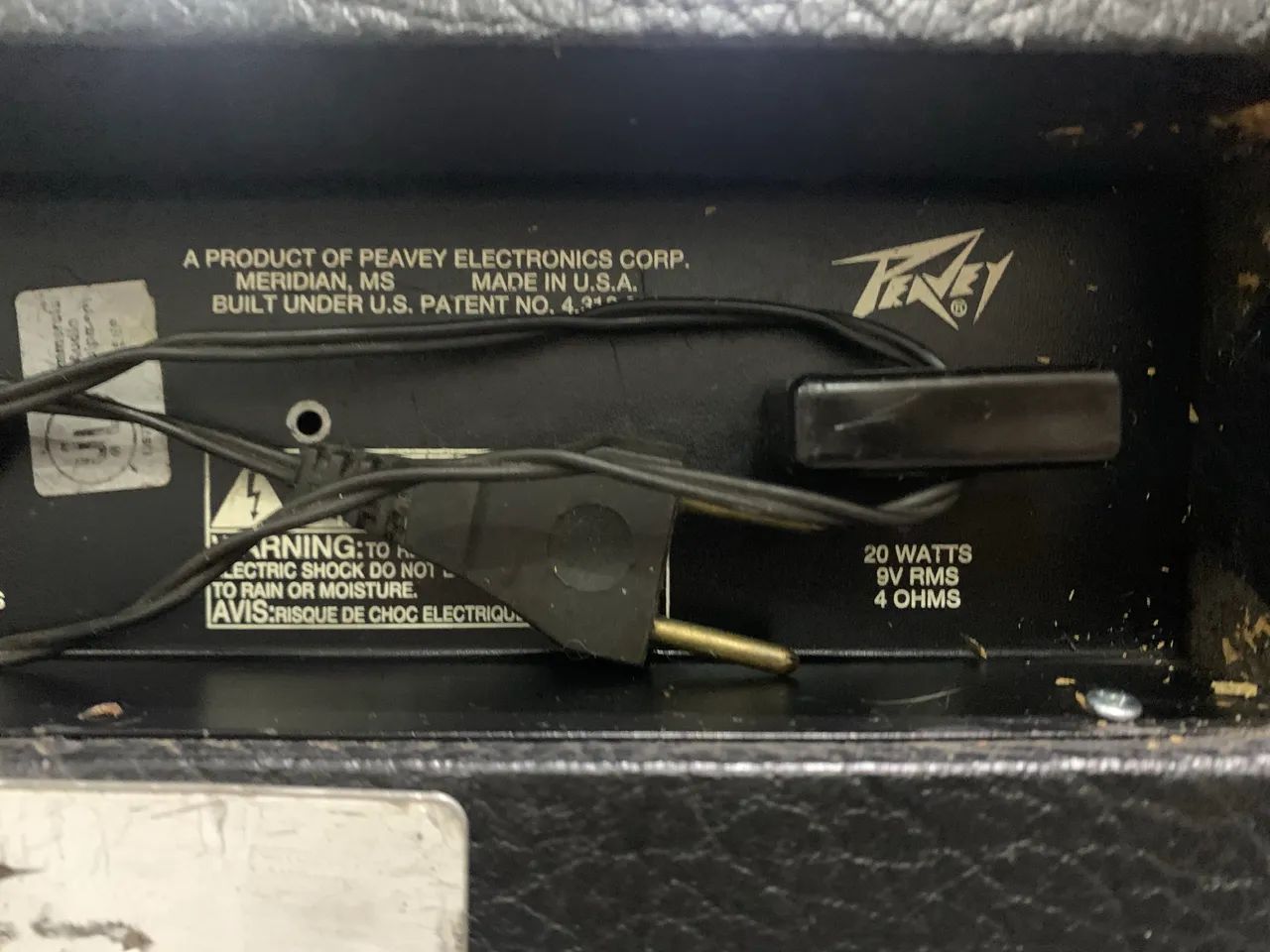 Cubo de Contra baixo Peavey 20w  - Foto 2