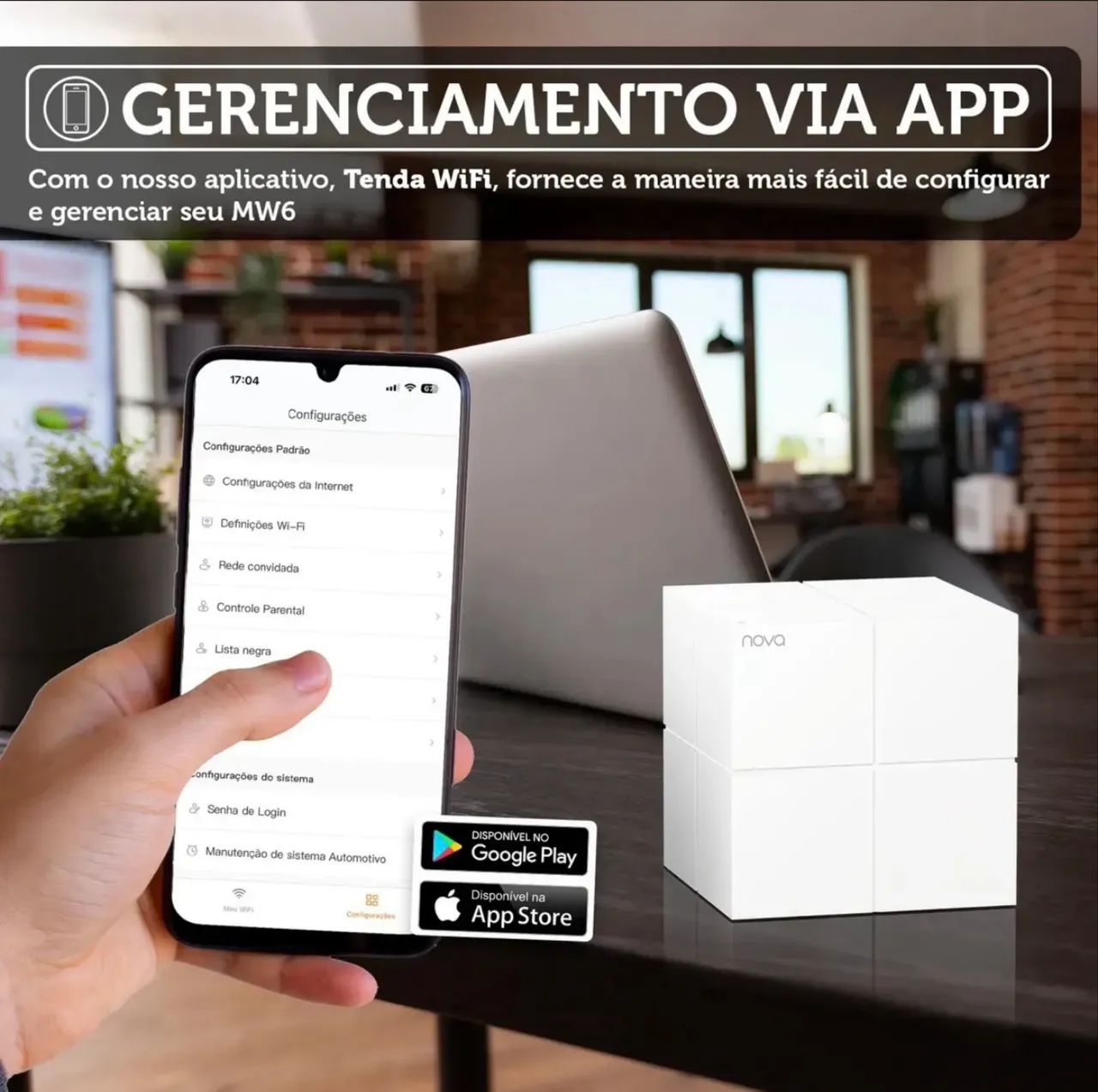 Sistema Mesh WiFi Tenda MW6 (4 Módulos) - Foto 6