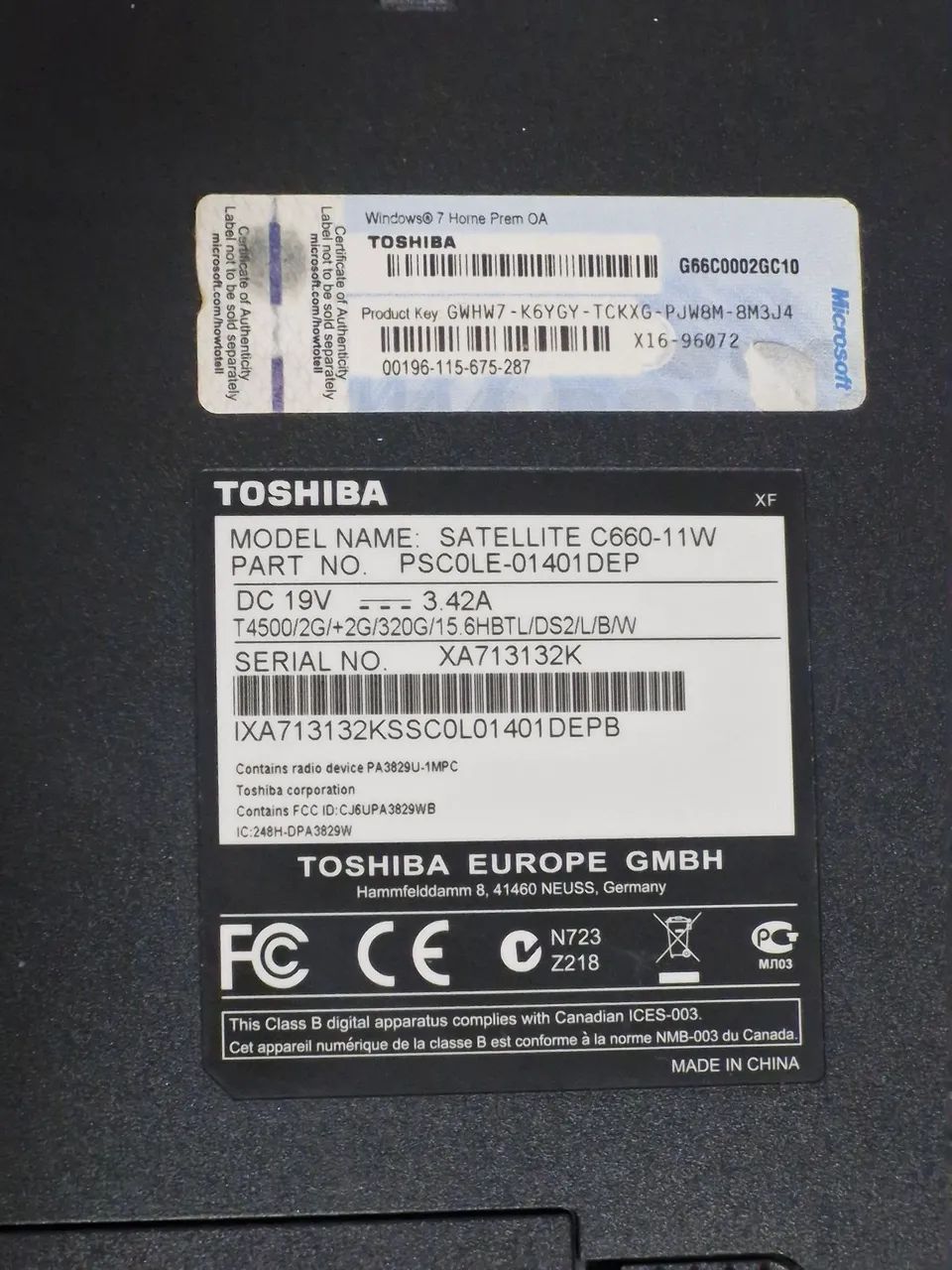 Vendo Notebook Toshiba Satellite - Foto 2