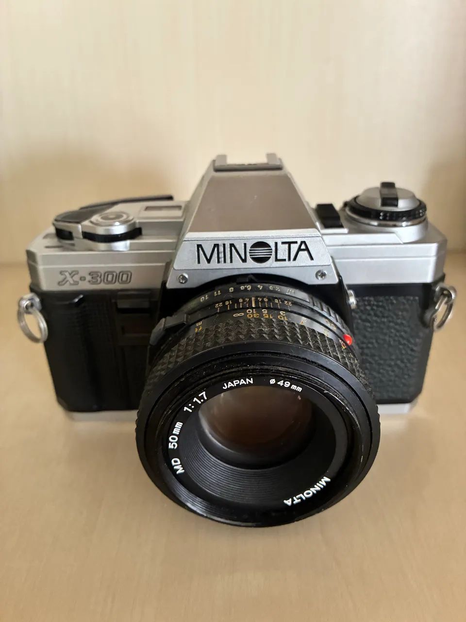 Câmera Analógica Minolta X-300 + 3 Lentes - Câmeras e Filmadoras
