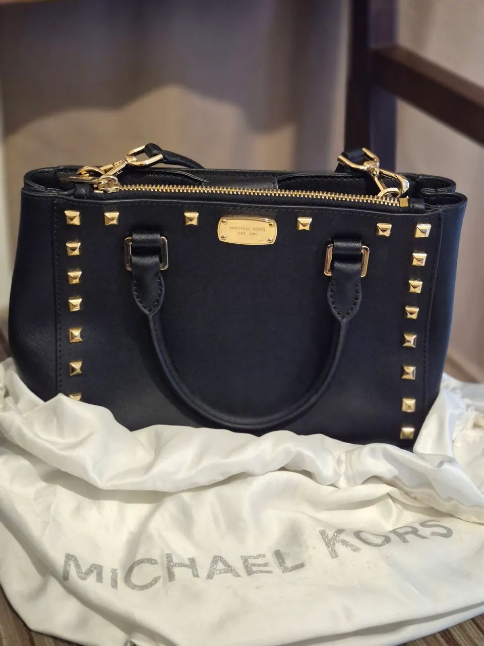 Bolsa Michael Kors preta - Foto 4
