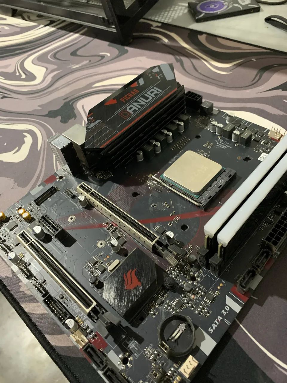 KIT PLACA MÃE +PROCESSADOR +MEMORIA - Foto 3