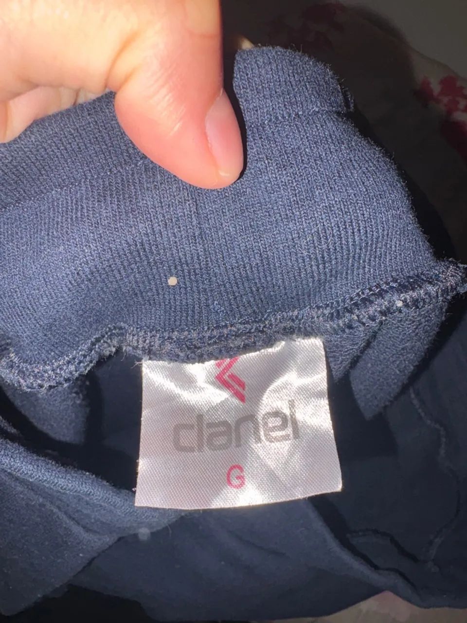 Calça de moletom Feminina Azul marinho - Foto 3