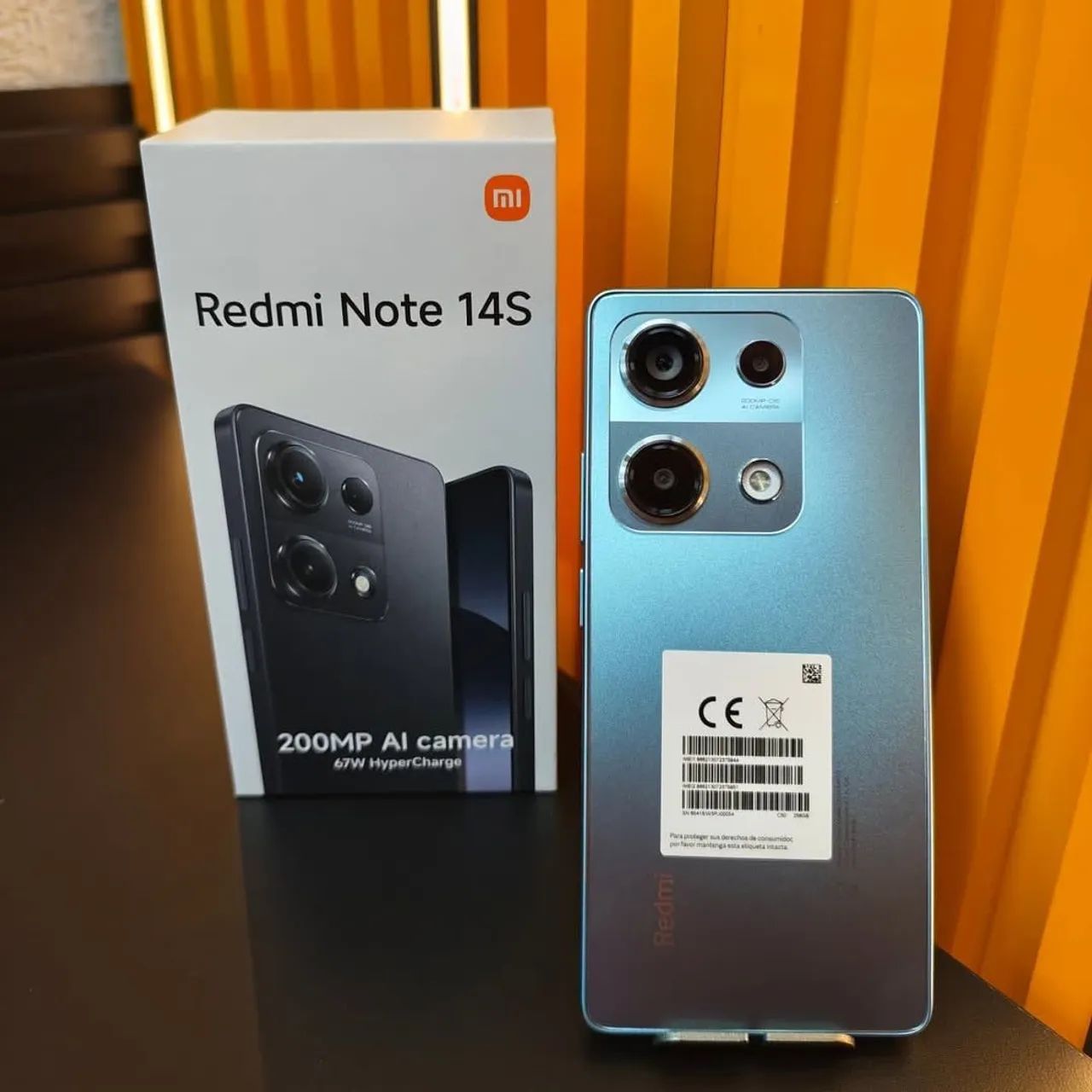 Redmi Note 14s 4G NFC 8/256 GB versão global Lacrado 