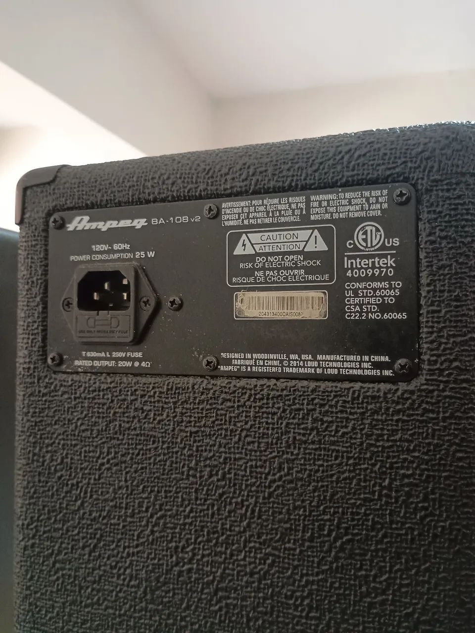 Amplificador Ampeg BA108 - Foto 2