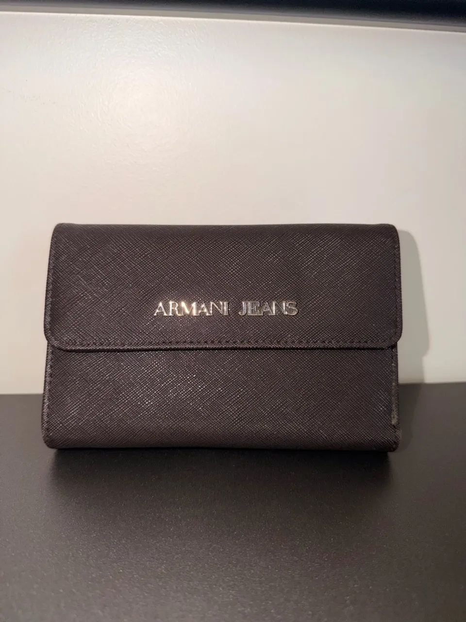 Carteira Armani Jeans Marron - Foto 2