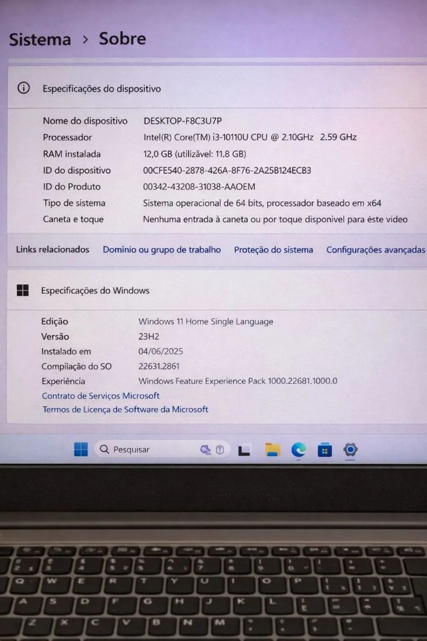 Notebook Lenovo IdeaPad 3i  - Foto 5
