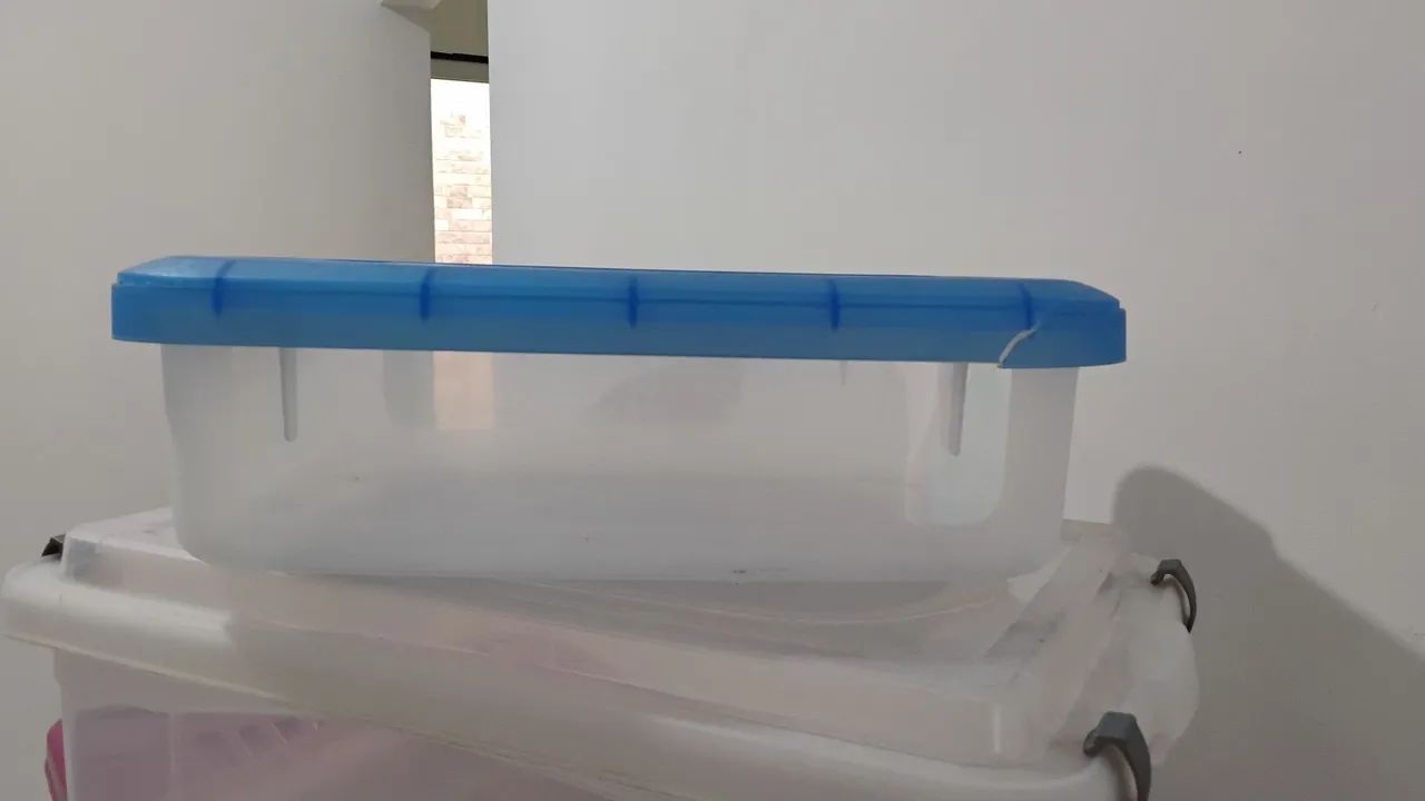 2 Caixas plásticas