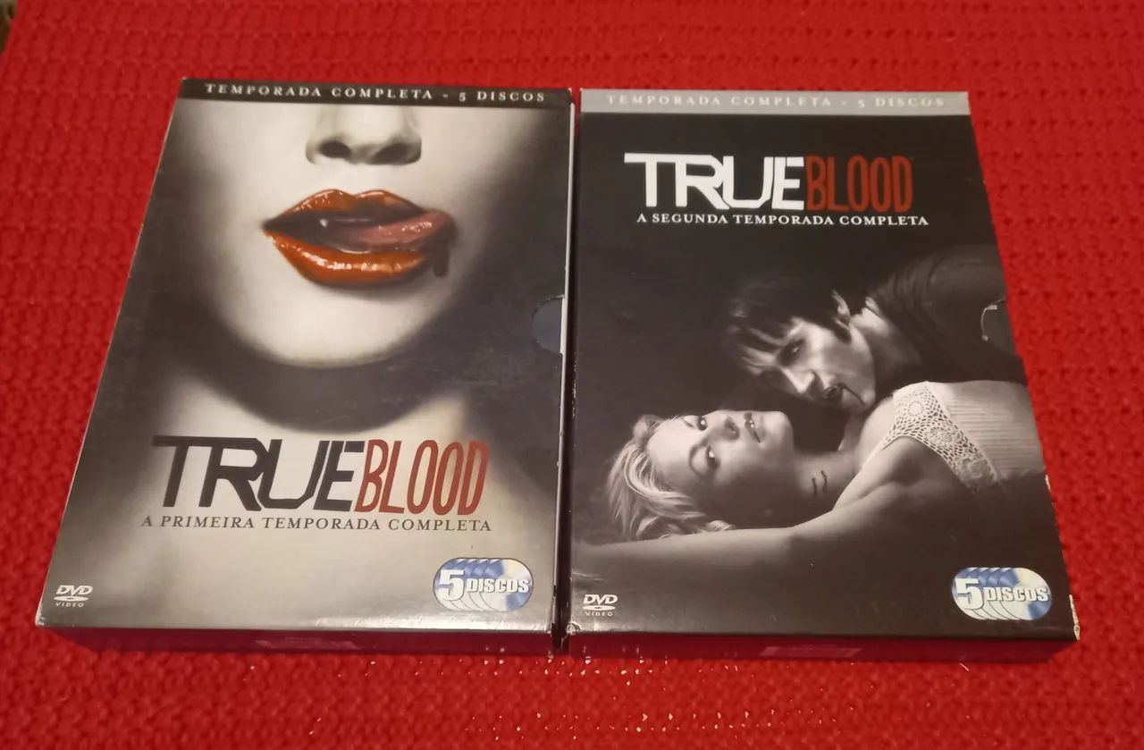 Box DVD True Blood (Primeira e Segunda temporada)