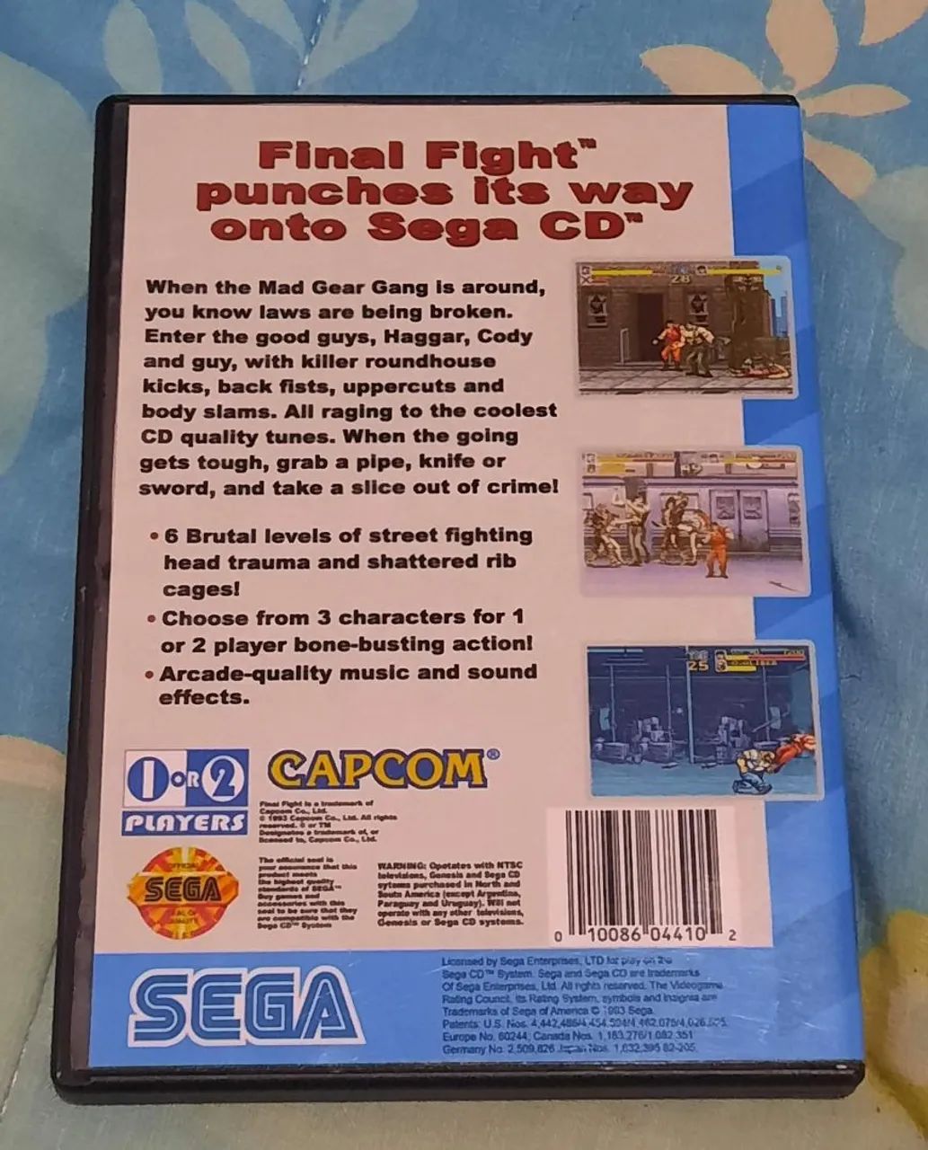 Final Fight (Sega CD) - Foto 3