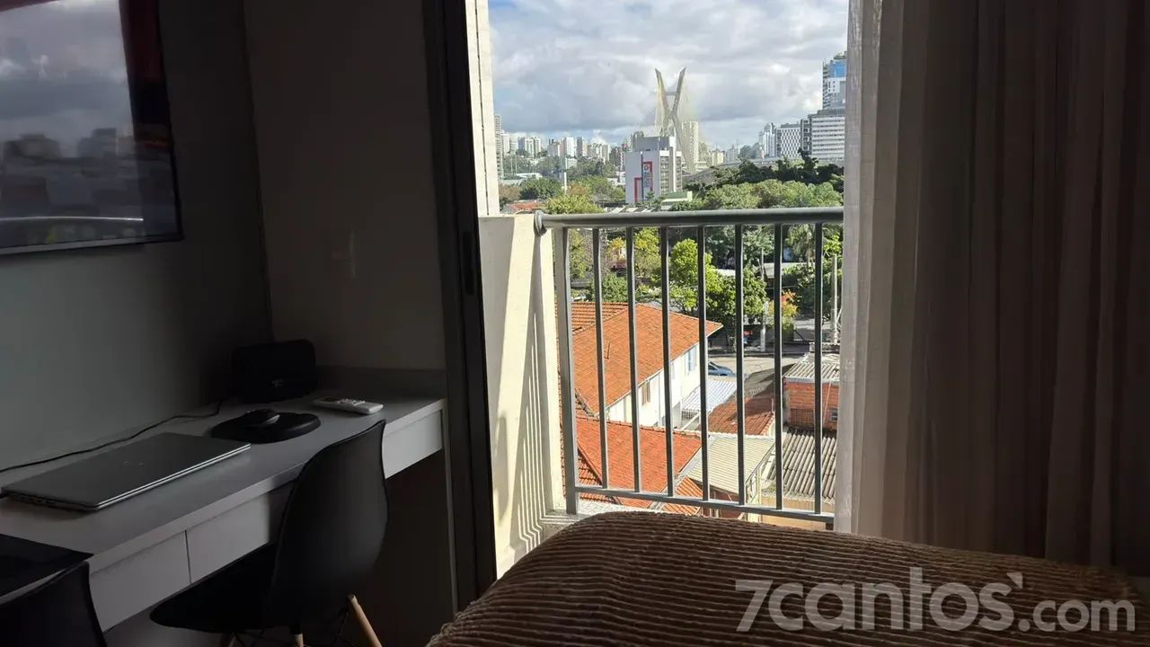 Apartamento, Brooklin, 1 Quarto - Foto 2