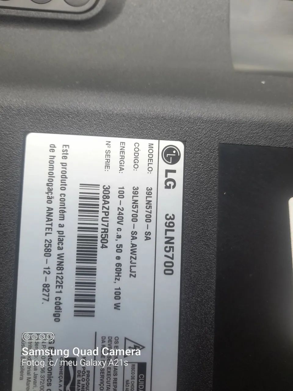 Tv LG 39 polegada smart 