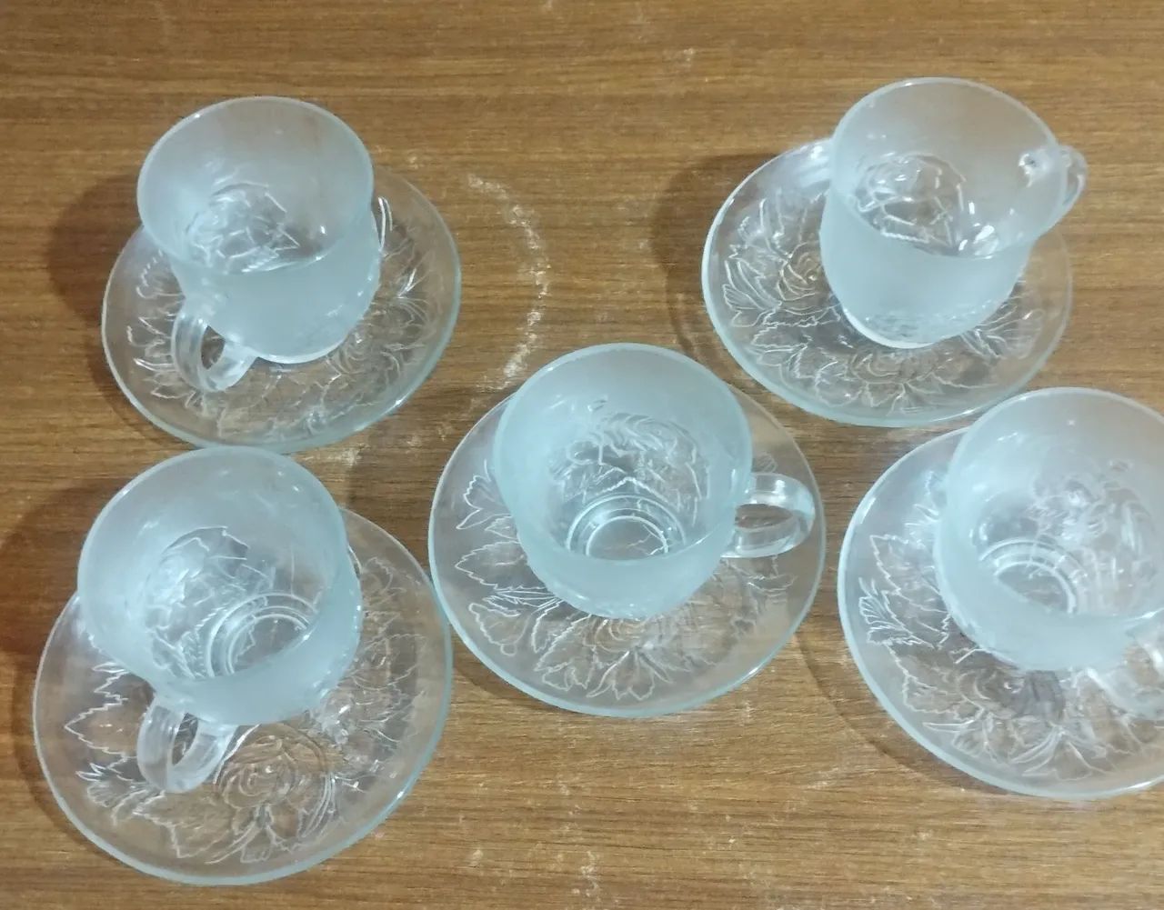 Conjunto de xícaras antigas 