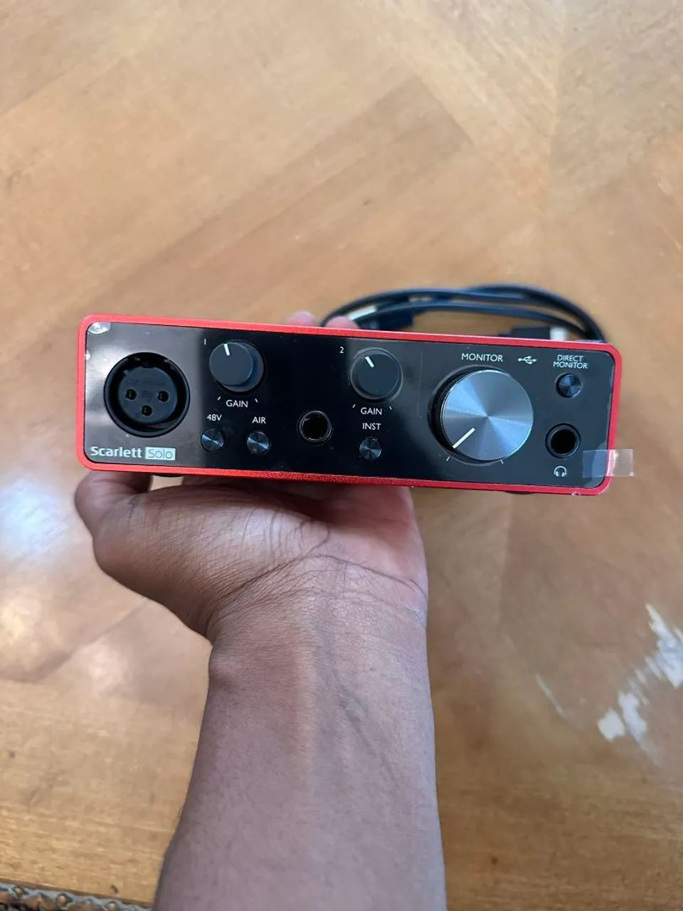 Interface áudio Focusrite