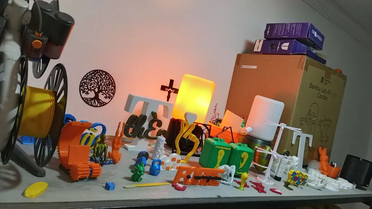 Impressora 3D Bambulab A1Mini com AMS  - Foto 4